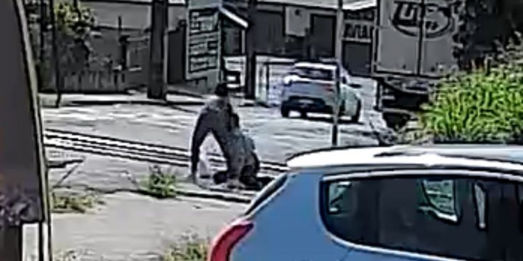 VÍDEO: motorista corre até ferrovia e salva homem preso nos trilhos 8 segundo antes de trem passar, no PR